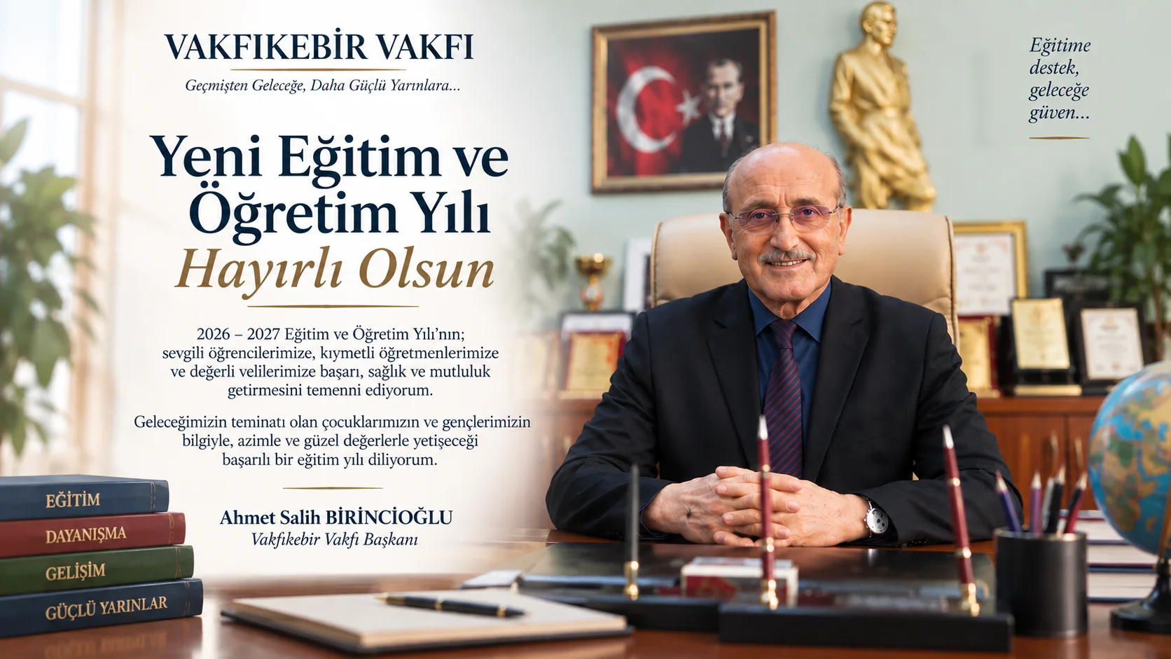 Vakfıkebir Vakfı’ndan Yeni Eğitim ve Öğretim Yılı Mesajı
